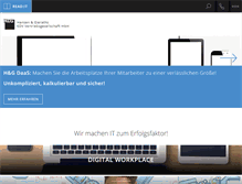 Tablet Screenshot of hug.de